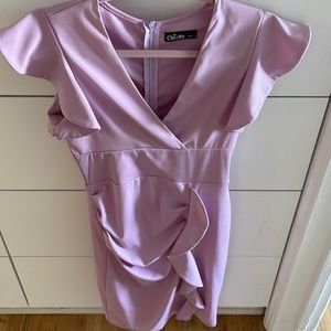 Ruffle lavender Dress